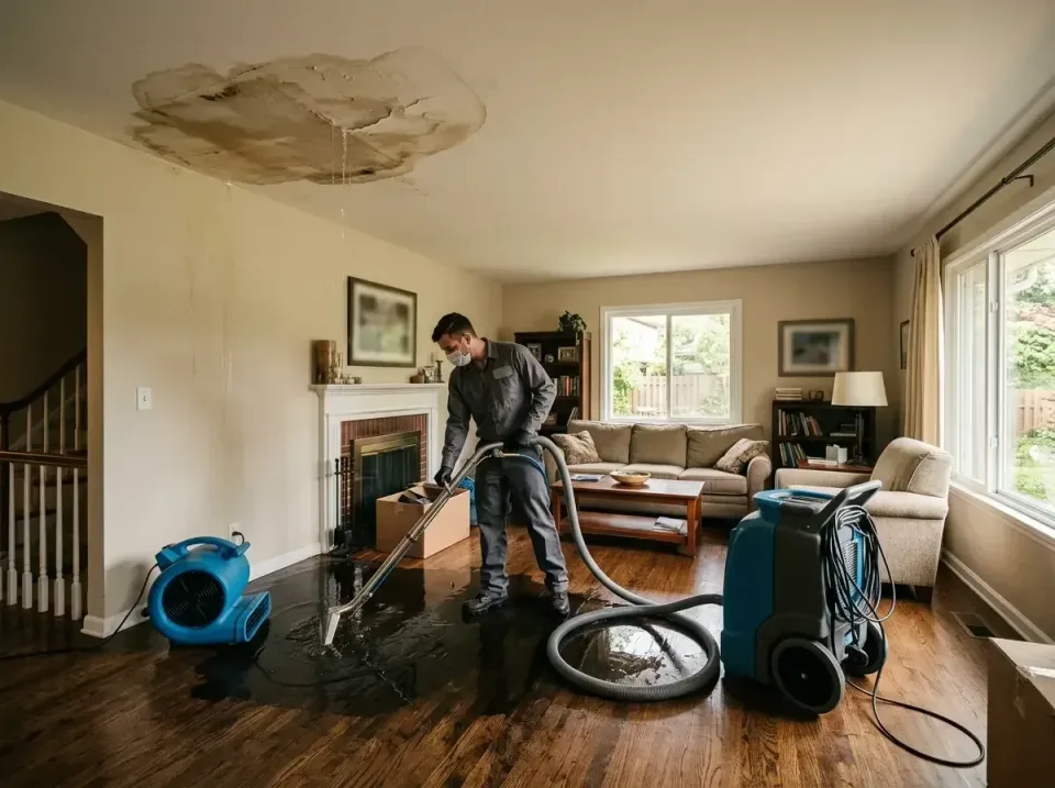 attic-pipe-burst-ceiling-drip-008 — frequently asked questions, Water Damage Restoration & Carpet Care in Grambling, LA